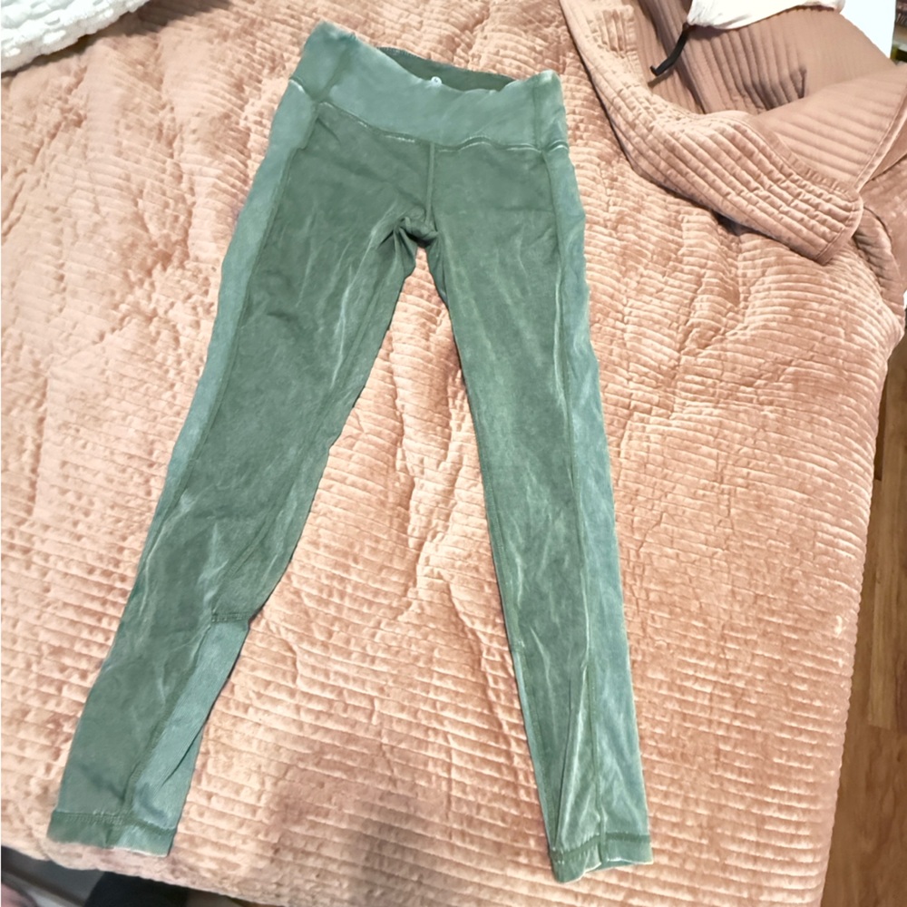 90 Degree By Reflex Kids Green Leggings